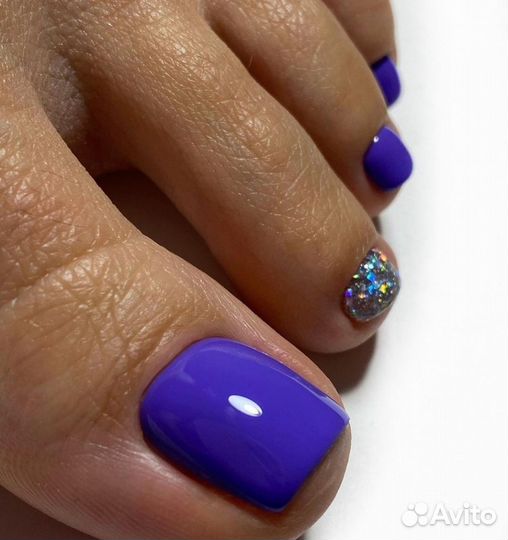 Модели педикюр гель лак