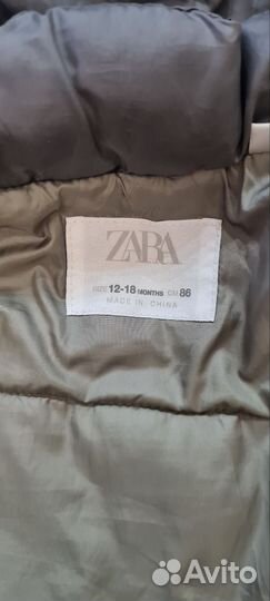 Куртка детская zara 86