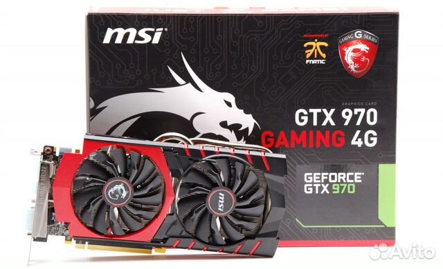 Видеокарта Msi GTX 970 Gaming 4G купить в Вологде | Электроника | Авито