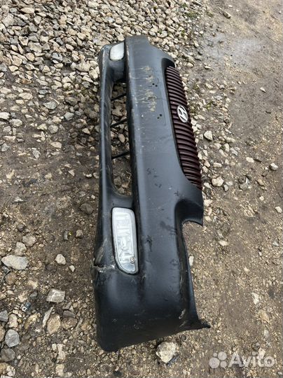 Hyundai sonata Ef передний бампер