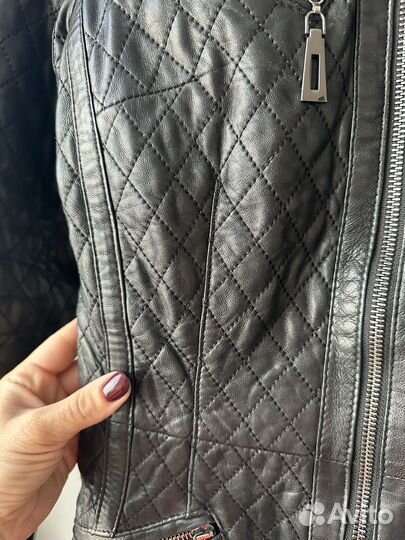 Кожаная куртка из натуральной кожи Италия