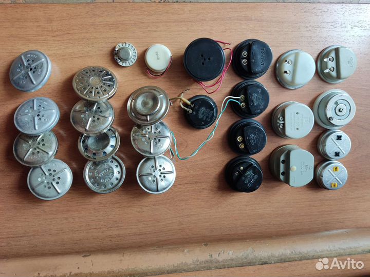 Микрофоны, капсули микрофонные, телефонные