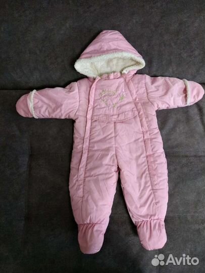 Зимний комбинезон для девочки