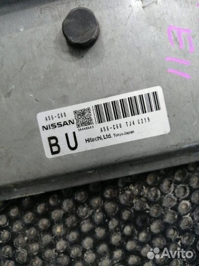 Блок управления двигателем Nissan Note E11 HR15