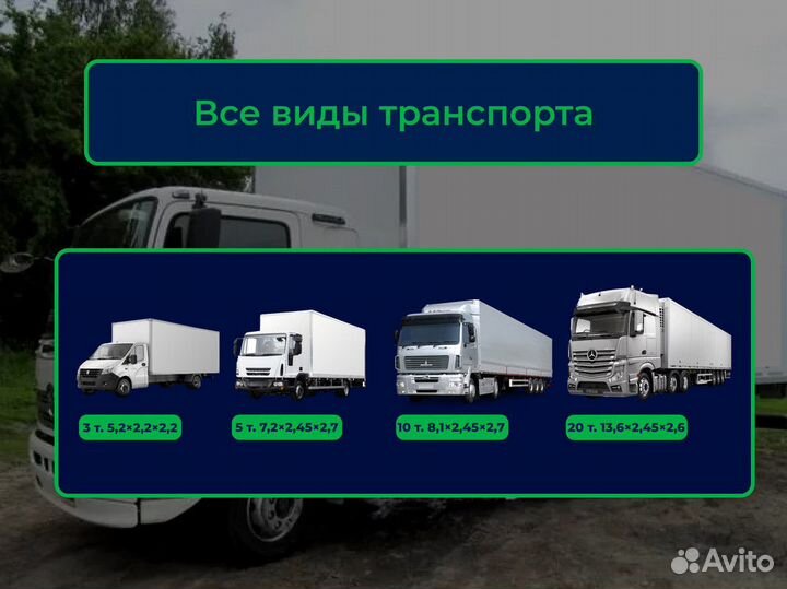 Грузоперевозки, перевозки сборных грузов