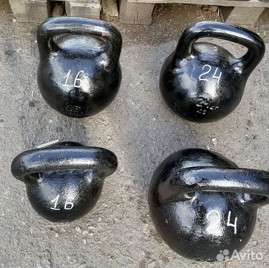 Гири СССР 8кг, 16кг, 20кг, 24кг, 32кг