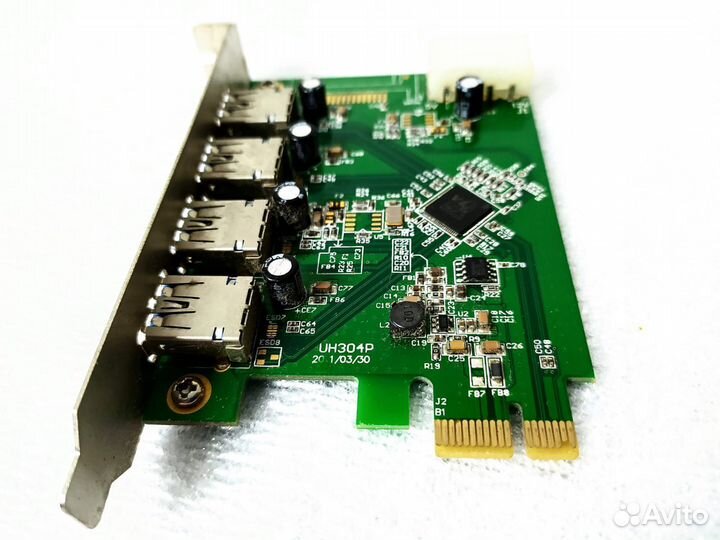 Контроллер PCI-e 4xUSB 3.0