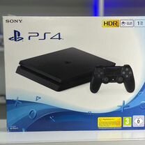 Sony playstation 4 slim новая ps4 1 tb б/у