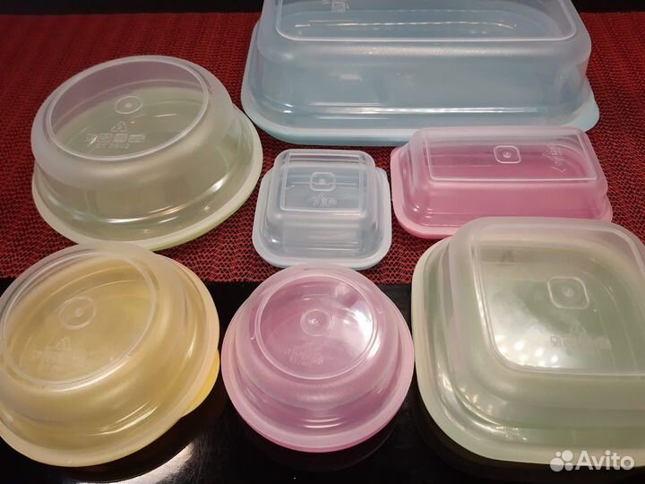 Ланч-боксы пластик. для пищевых продуктов Bohman