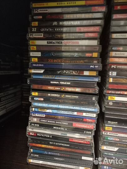 Компьютерные игры на дисках для пк