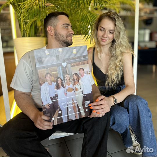 Фото с виртуальной реальностью Фоторамка подарок