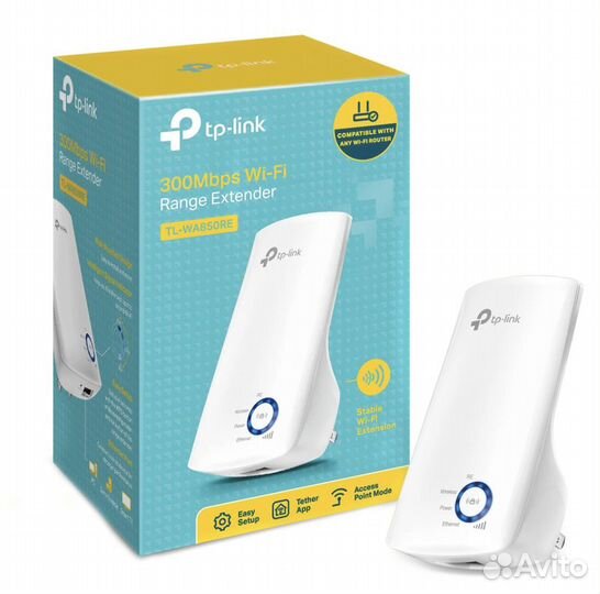 Wi-Fi усилитель сигнала (репитер) TP-link TL-WA850