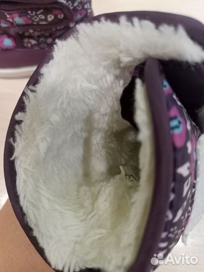 Сапоги зимние для девочки 21 размер