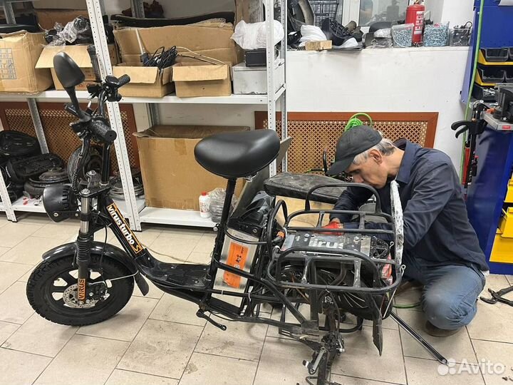 Ремонт электровелосипедов и аккумуляторов