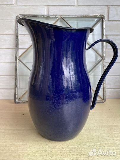 Кувшин эмалированный СССР