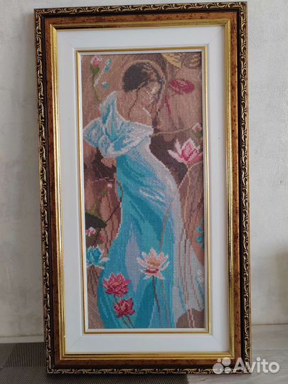 Картина вышитая крестом