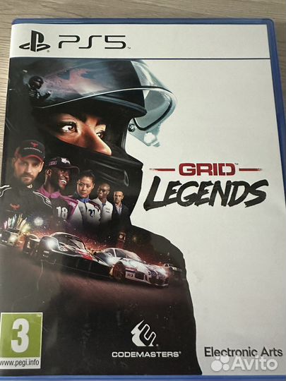 Игры на ps5 grid Legends