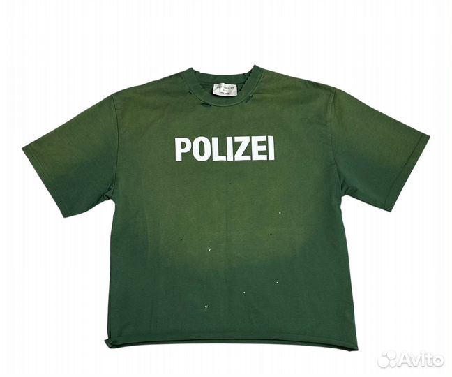 Футболка vetements polizei