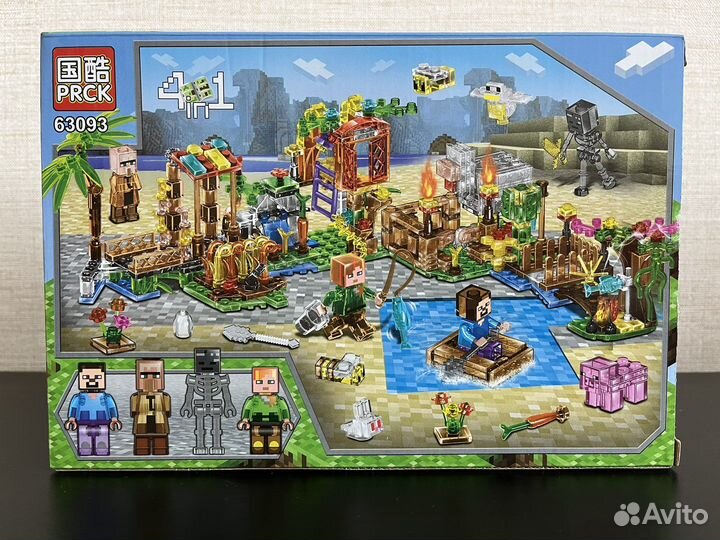 Конструктор майнкрафт my world 105 деталей