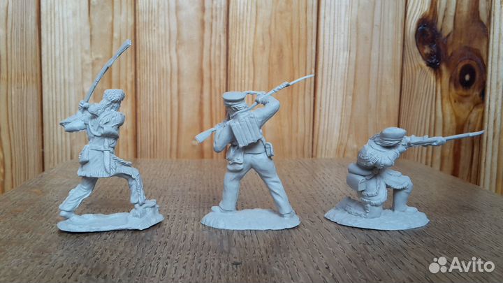 Солдатики Защитники Аламо. Conte Канада Набор 8 шт