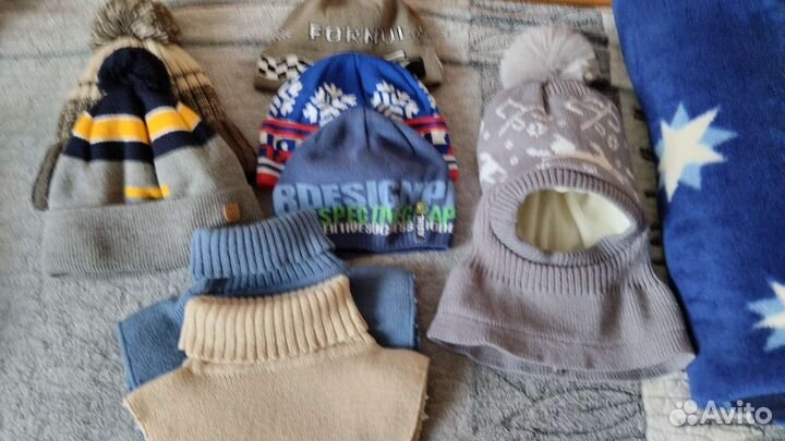 Шапки детские для мальчиков