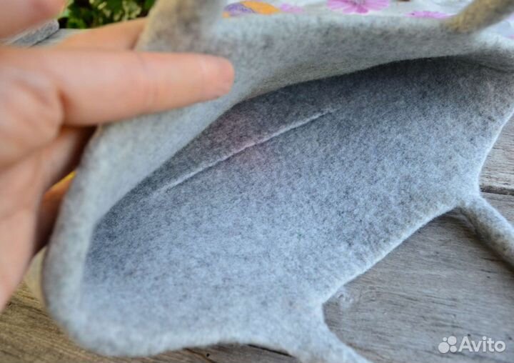 Cумка валяная из шерсти ручная работа