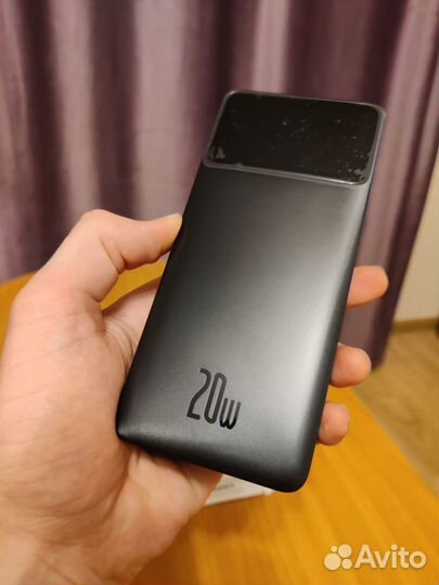 Baseus внешний аккумулятор 30000мАч,QC 3.0 + PD