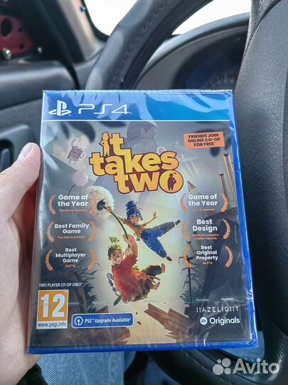 Игра it takes two ps4 диск