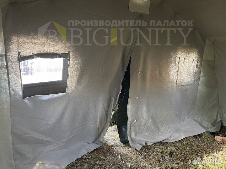 Палатка армейская каркасная от м10 до м30