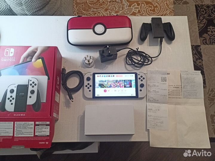 Nintendo switch oled с играми