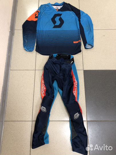 Мотоштаны и джерси на мальчика 10 лет