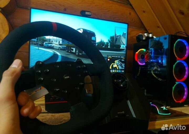 Руль Artplays V-1200 Vibro leather premiumedition