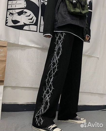 Штаны Drain Широкие