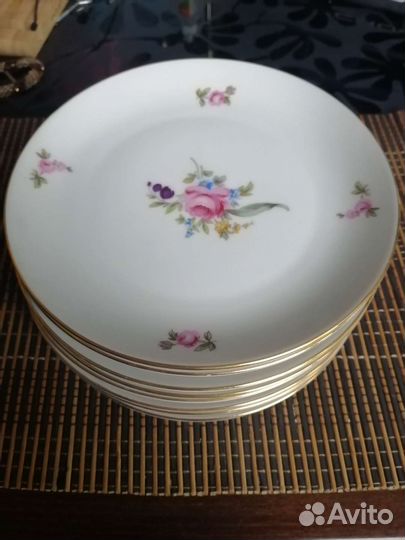 Сервиз столовый не полный, Богемия