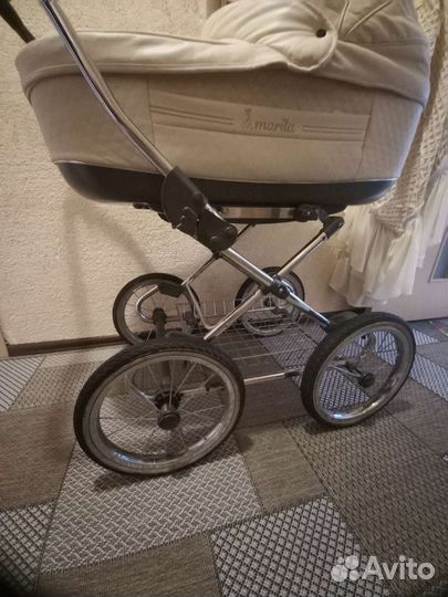 Коляска 2 в 1 эко кожа