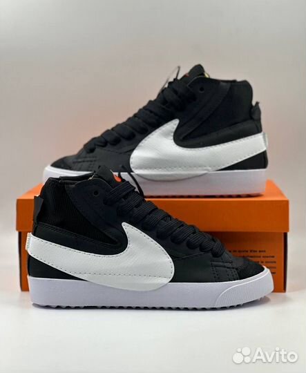 Кроссовки мужские Nike Blazer Mid 77 Jumbo black