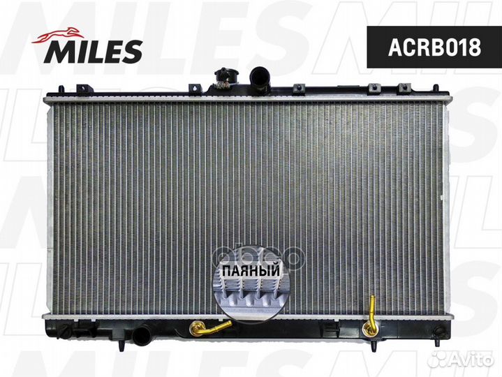 Радиатор mitsubishi lancer 1.3-2.0 03- acrb018