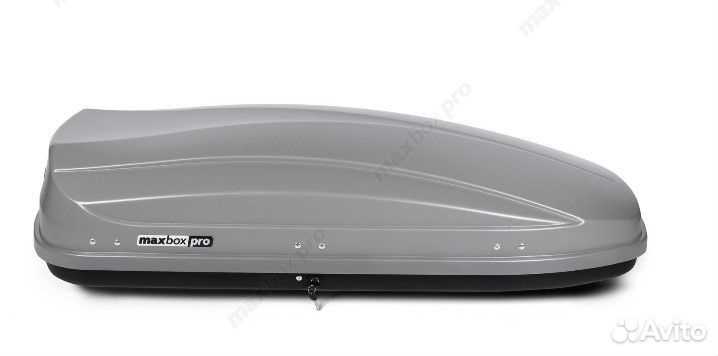 Автобокс MaxBox PRO 460 (средний) серый