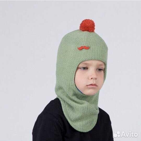 Шапка шлем демисезонный для мальчика