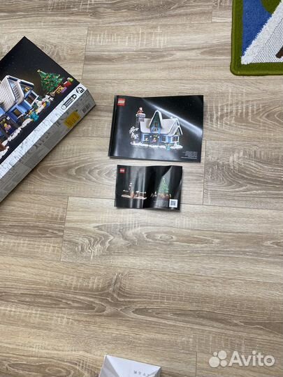 Lego зимний дом (Santas Visit)