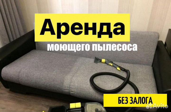 Моющий пылесос в аренду