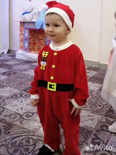 Костюм Санты, деда Мороза прокат