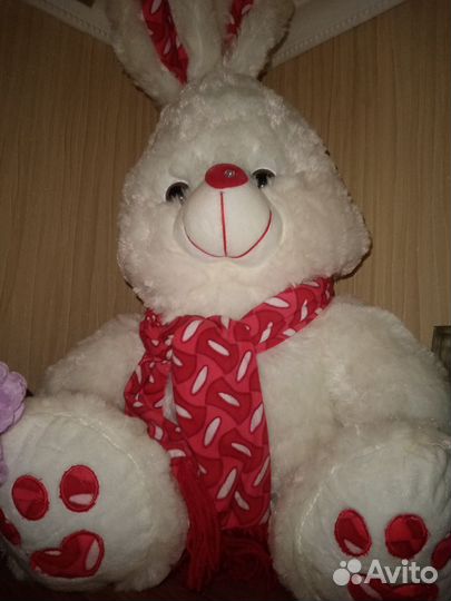 Мягкая игрушка заяц