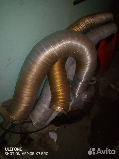 Вентиляционные каналы отD100 до D125мм б/у