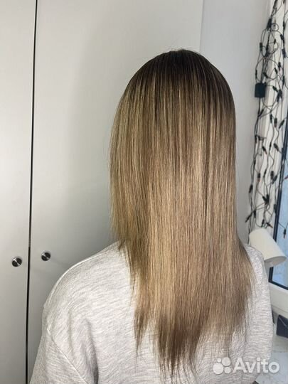 Кератиновое выпрямление волос
