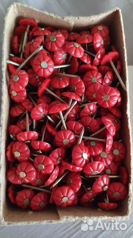 Гвозди мебельные со шляпкой