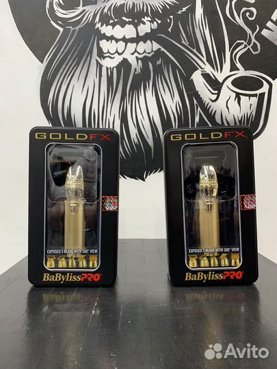 Триммер BaByliss Pro Skeleton Gold FX787GDB