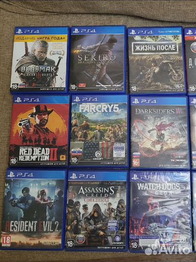 Sony PS4 игры