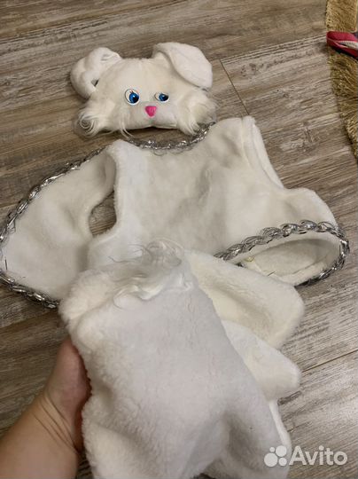Новогодний костюм зайки