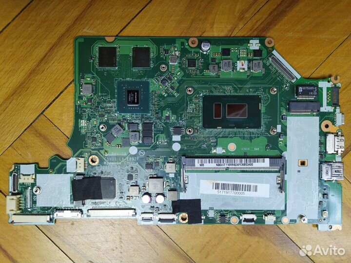 Материнская плата C5V01 LA-E892P Rev: 1A